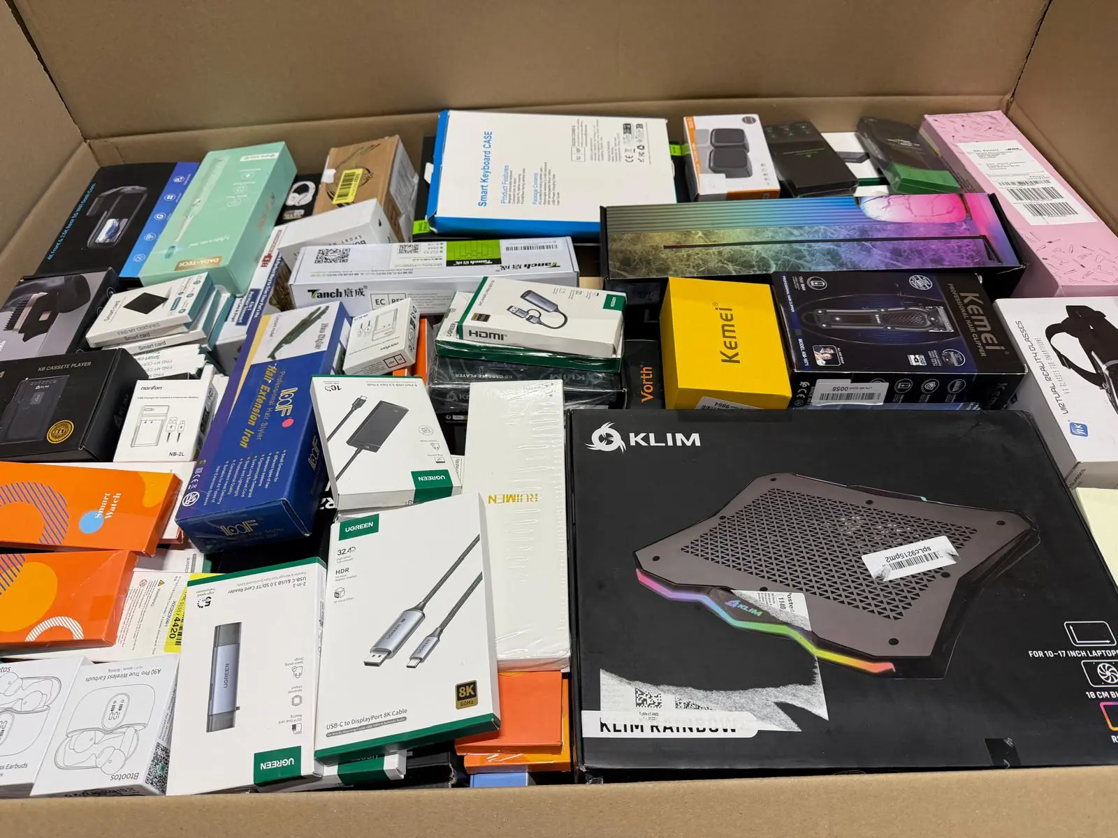 Palety MIX Amazon — elektronika i dom