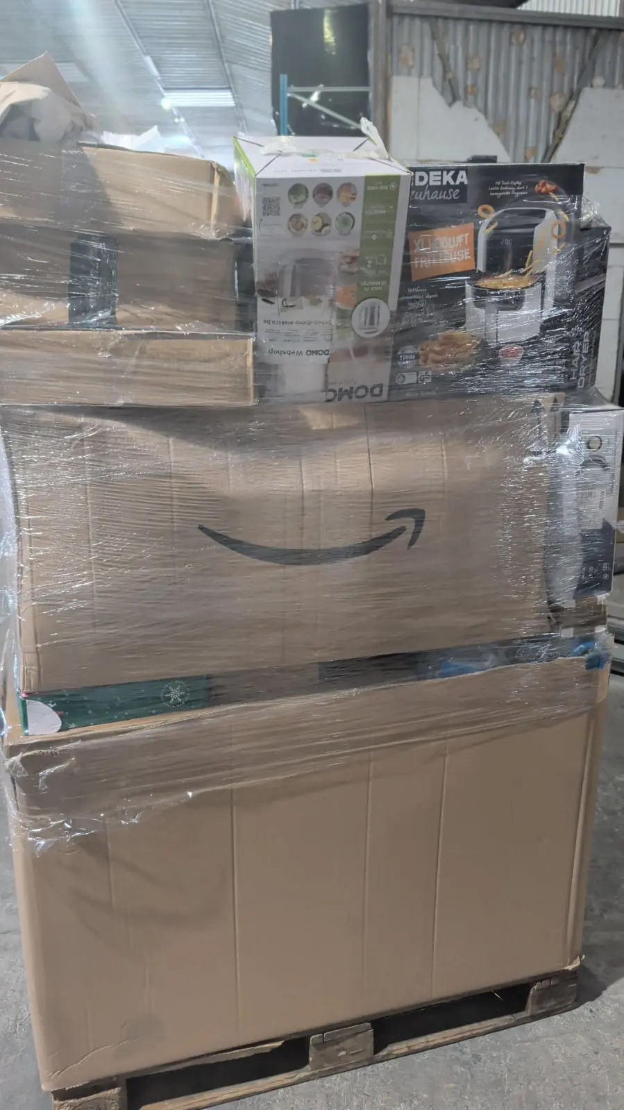 Palety MIX Gabaryty Amazon