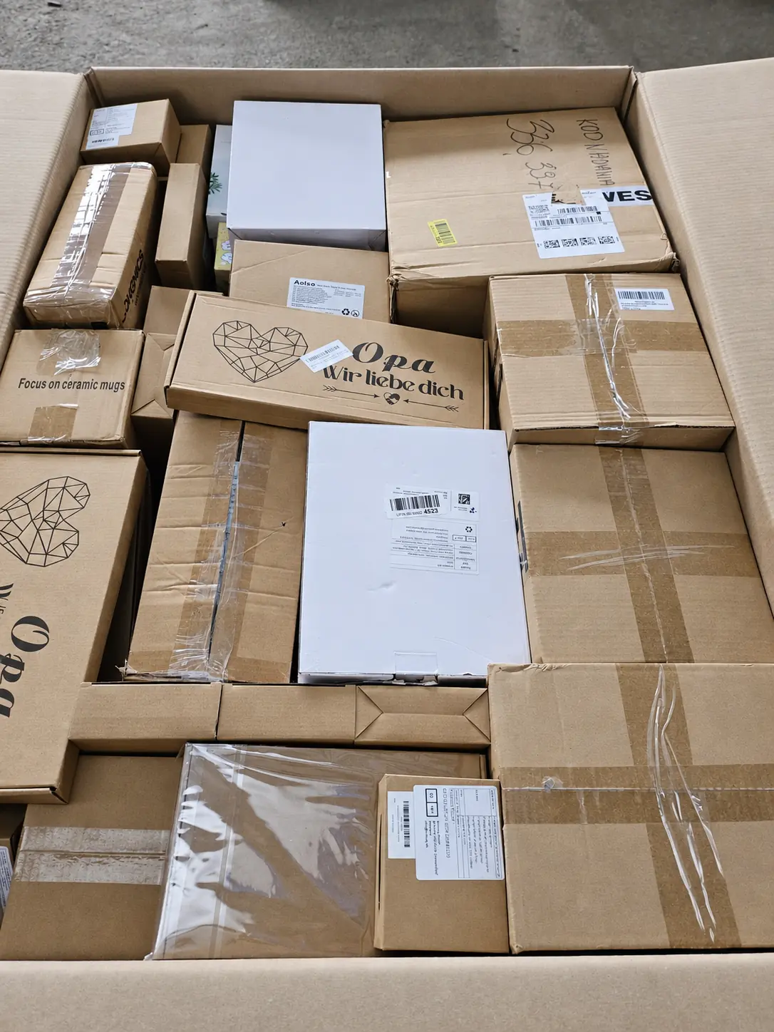 Palety MIX Amazon — non-food i elektronika